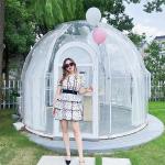 Leisure Igloo Dome Tent Transparent PC Dome House Waterproof Bubble Tent