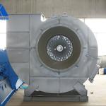 Backward Steam Boiler Industrial Air Extractor Fan Good Performance