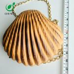 Olive Wooden Handle Clutch Bag Dinner Tote Clothing Accessories