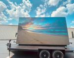 Outdoor Full Color High Brightness Big Led Screen P5 640*640mm Fixed Advertising