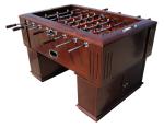 Luxury Durable 5FT Football Table , Wooden Soccer Table MDF With Wood Veneer