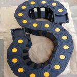CNC Tools Plastic Cable Drag Chain 56.125 Energy Chain Load Bearing Quick