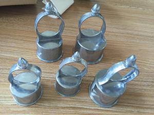 China Residential Chain Link Accessories Zinc - Coating Aluminum Post Cap Loop Cap on sale