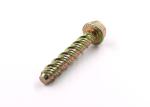 Heavy Duty Self Tapping Concrete Screws , 10B21 Indented Hex Head Flange Screw