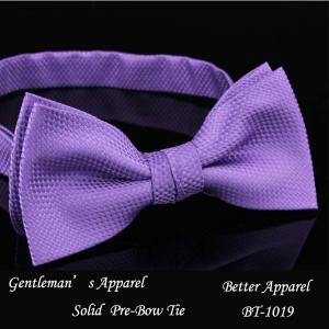 Quality 2014 Fashion Men's Polyester solid Bow Tie wholesale
