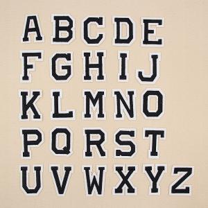 Quality Custom Heat Cutting Embroidery Letter Patch For Clothing wholesale