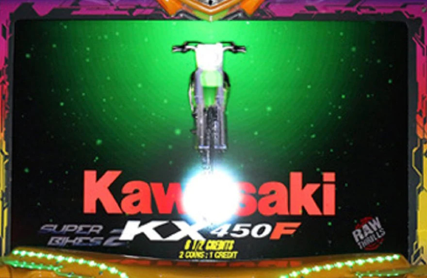 Super Bikes 2 Motor Arcade Racing Game, Single Player Classic Moto Bike Game Machine