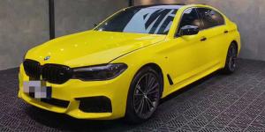 Quality Corn Yellow High Glossy Car Wrap Bubble Free Heat Proof Vinyl Wrap wholesale