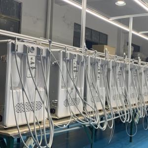 Quality Dental Mobile Cart Portable Dental Unit With 550W Air Compressor Move at Will Mobile Dental Turbine Unit wholesale