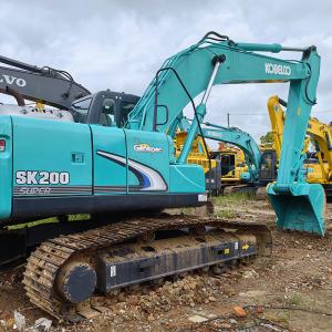 Quality Original 20T Used Kobelco Medium Used Kobelco Sk200 Earth Moving Excavator wholesale