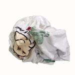 Cotton cloth scraps industrial cleaning rags cotton wiping rags white color t