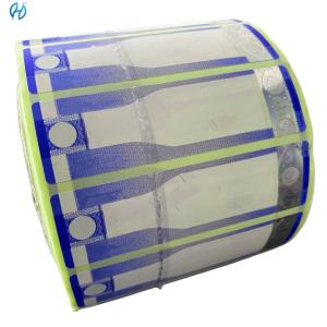 Quality Laser Holographic Double Layer Sticker Labels Trademark Reflective Security Code wholesale