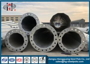 Quality 33KV Electric Steel Tubular Pole For Power Transmission , ISO9001-2008 Certificate wholesale