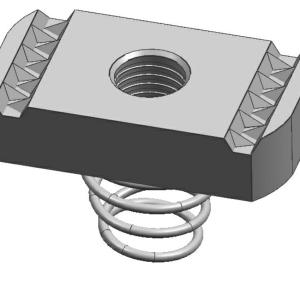 Quality 1/2&quot; Unistrut Channel Nut M10 M12 M8 Long Channel Spring Nut Manufacturer wholesale