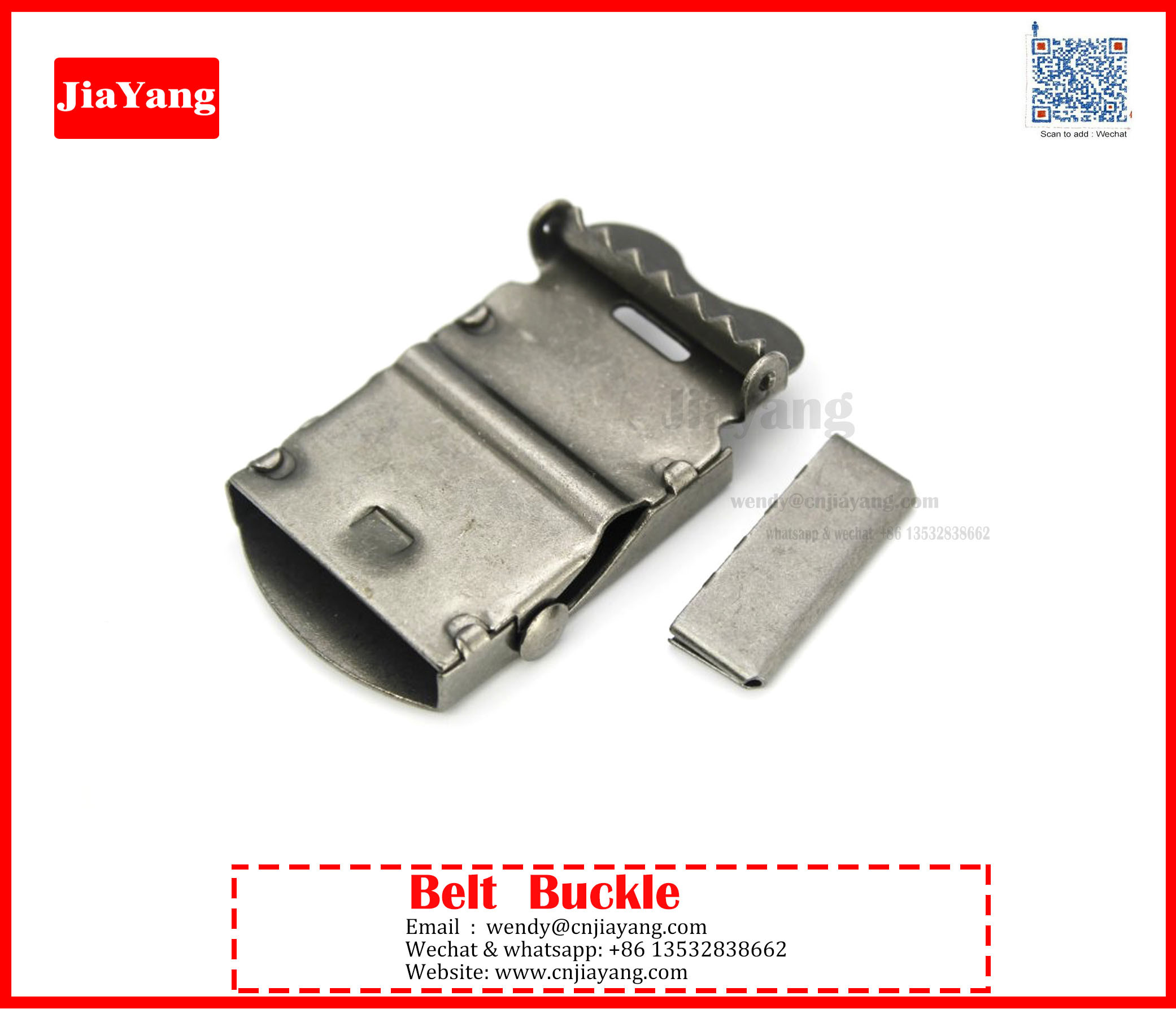 Iron Belt Buckle For Fabric Webbing