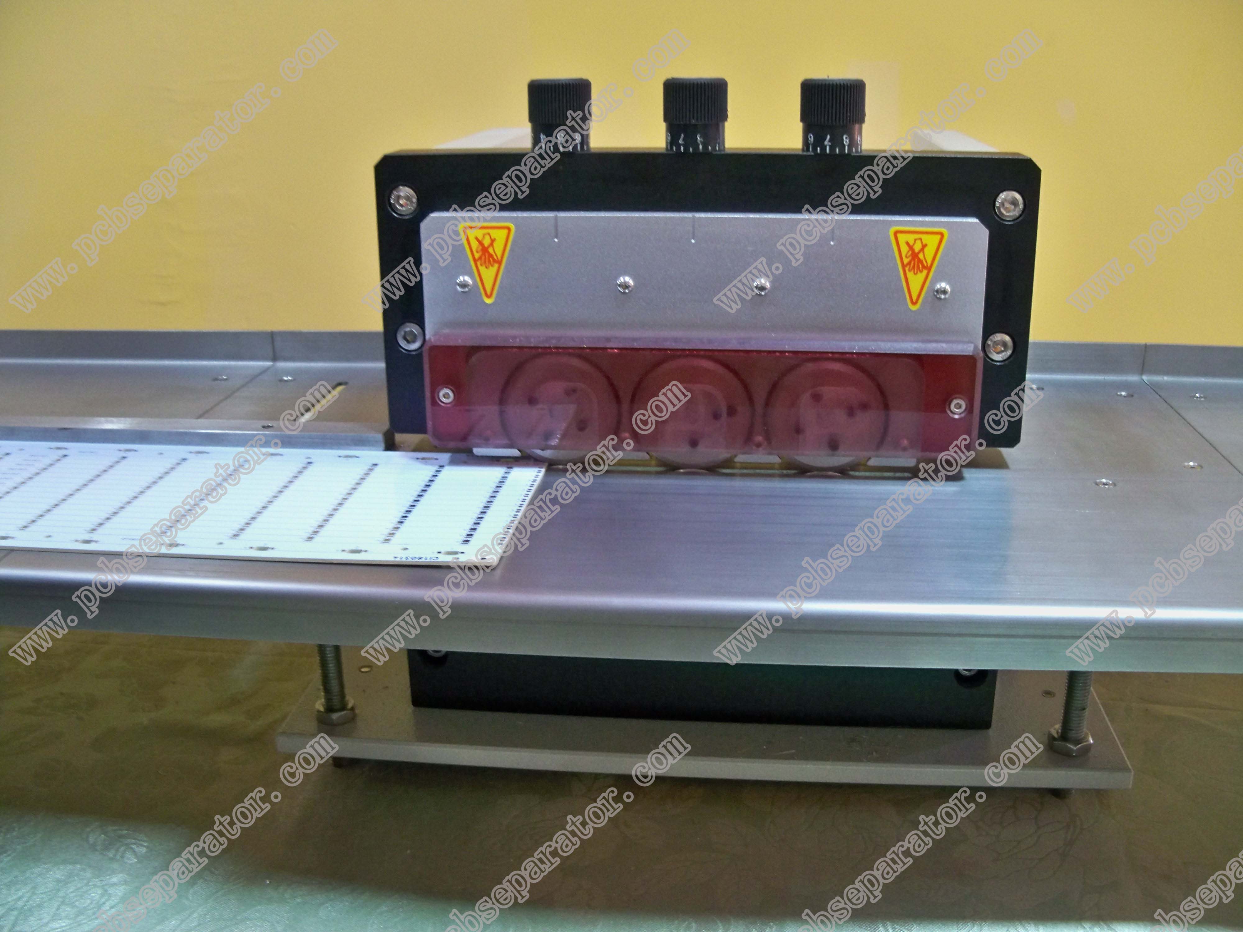 6 Blades V-Cut Pcb Separator Machine for LED Tube T8 Strip