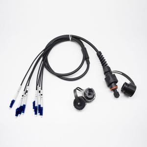 Quality PE, LSZH Waterproof Duplex IP67 ODVA -LC Fiber Optic Patch Cable wholesale