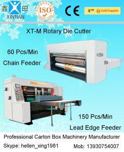 Quality 7.5kw Electric Digital Control Automatic Carton Machine Rotary Die -Cutter wholesale