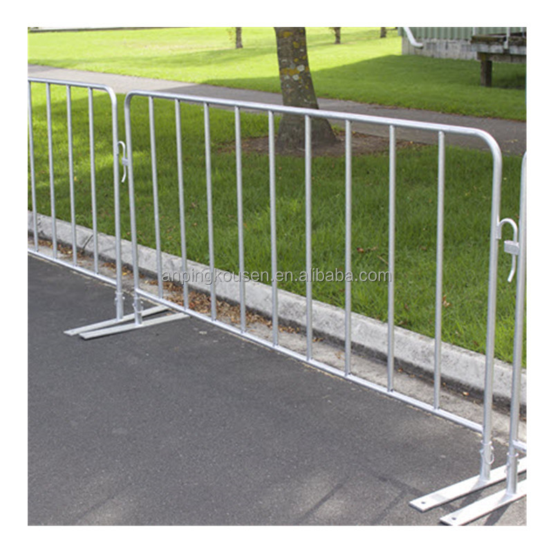 Galvanized and PVC Coated Standard Temporary Fence Panels for Roadway Safety Measures