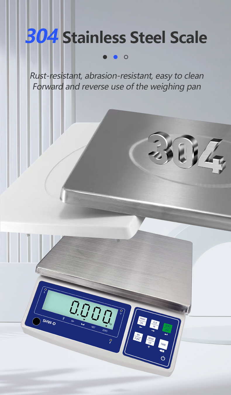 ABS 30KG Customizable LCD Display Precision Industrial Weighing Scale Platforms by SOHE WD