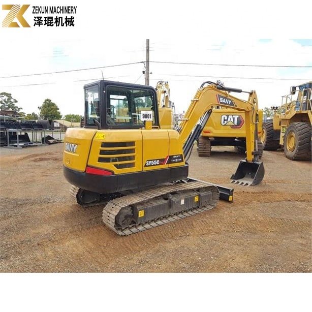 5 Ton Operating Weight Mini-Excavator SY55C Pro By Used Sany Excavator
