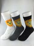 Color Stripes Nylon Recycled Cotton Socks For Unisex Adults Custom Made Size