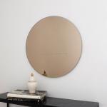 3-6mm Thickness Magnifying Silver Glass Mirror for Bathroom Dressing Elegant