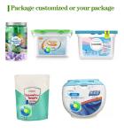 4 In 1 Laundry Capsules Washing Pod Liquid Gel Laundry Detergent Pods Fruity