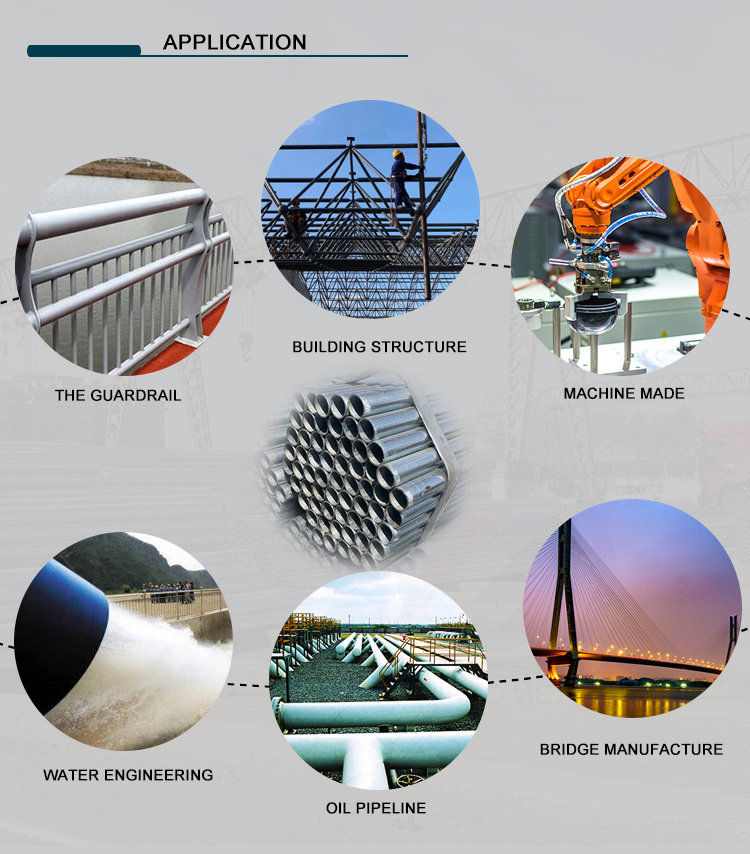 Q235B Q345 ST52 100*100 Galvanized Steel Pipe 90mm GI Hollow Square Round Welded Pipe Tube with Cold Rolled Technique