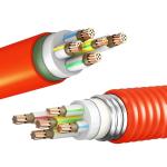 Fireproof Aluminum Metal Sheath Flexible Copper Mineral Insulated Cable for