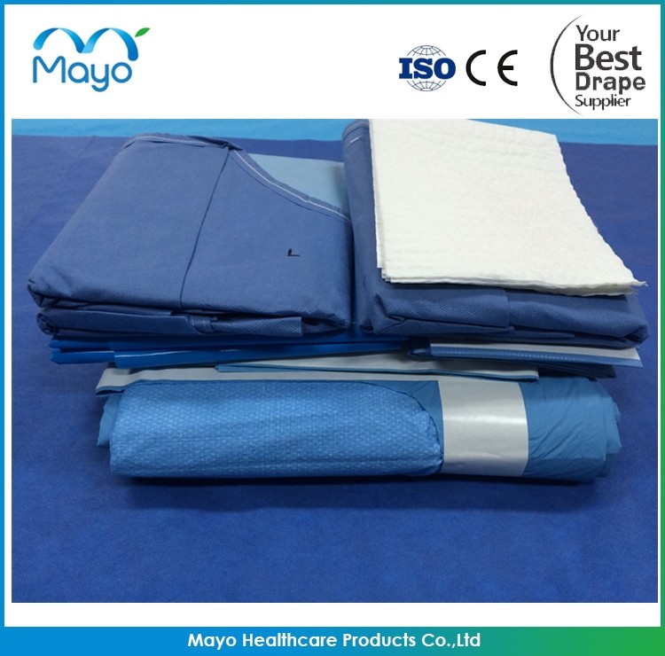 Disposable surgical drape Sterile Surgical Orthopedic Drape Pack made in china