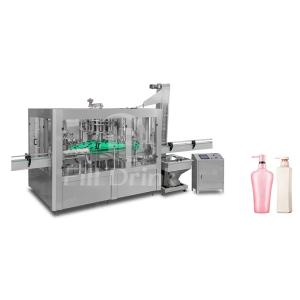 China Servo Motor Shampoo Filling Equipment Shampoo Bottle Filling Machine Air Pressure Indicator on sale