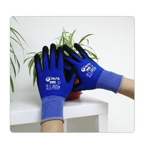 Quality Multi Purpose Seamless Strong Abrasion Performance 15 Gauge Firm Grip Nitrile Coated Gloves wholesale