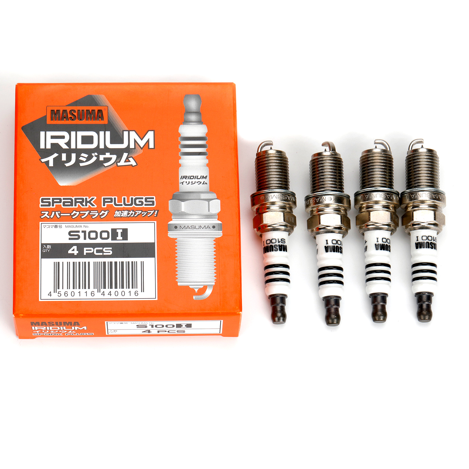 Yes OE NO. 24102199 S102I MASUMA Auto Engine Systems Single Iridium Spark Plug for Fiat