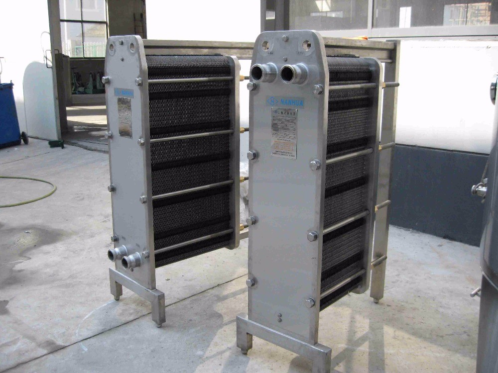 Full Automatic Milk Pasteurization Equipment SUS316L Plate type