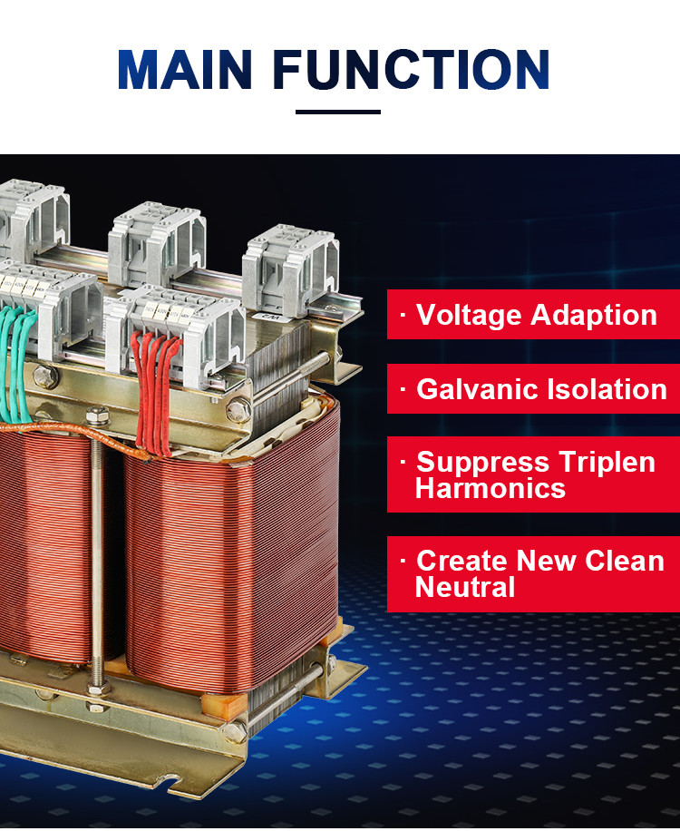 Single And Three Phase Low Voltage Dry Type Transformer 1-1000kva Copper Alumnium