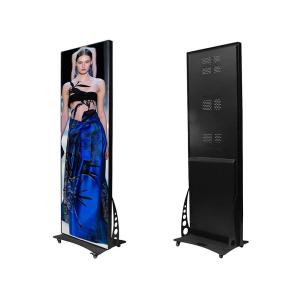 Quality P2.5 Portable Digital Signage Display 3840Hz WIFI 4G USB Floor Standing LED Display wholesale