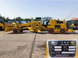 125kw  Motor Grader PY165C 3660mm Blade with Cummins Engine Sale to Near Zambia
