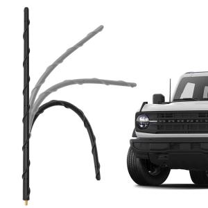 Quality 7'' 8'' 15'' 16'' inches Flexible Rubber Antenna HF Mobile 915mhz AM/FM Radio Antena Car Antenna wholesale