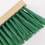 Green Stiff Bristle Broom For Scrubbing Floors