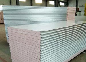 Quality Fireproof EPS Aluminum Sandwich Panel Soundproof Wall 1000mm 0.3-0.6mm Steel Sheet wholesale