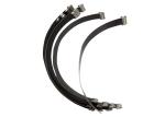 26 AWG 50 Pins 100mm FFC Flexible Flat Cable