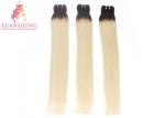 Yellow Hair Straight Bundles Custom Made Real Hair Wigs No Shedding No Tangle