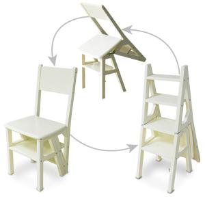 Quality Retractable Multifunctional 200kg Capacity Folding Ladder Chair wholesale