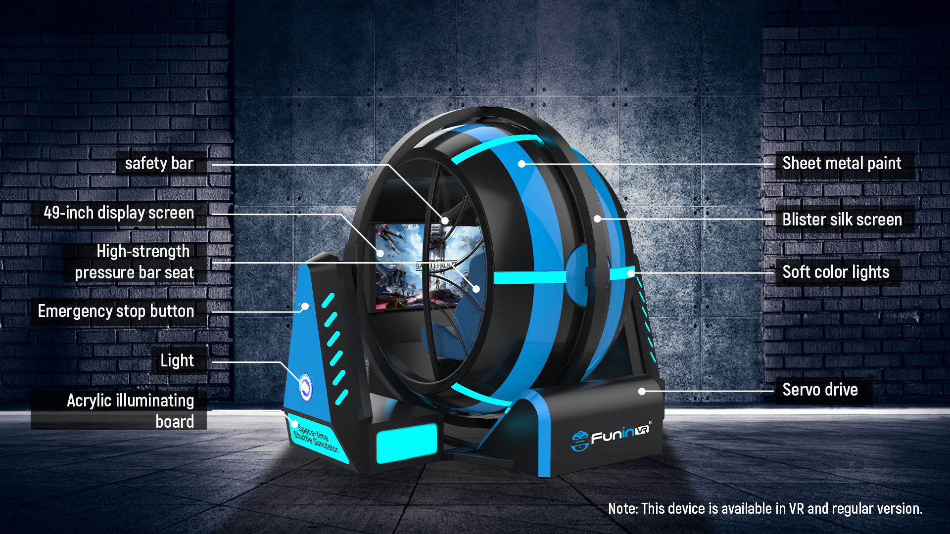 Immersive 720 Degrees Flight Simulator For Indoor Entertainment
