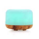 500ml Wooden Grain 24V Ultrasonic Remote Control Aroma Diffuser