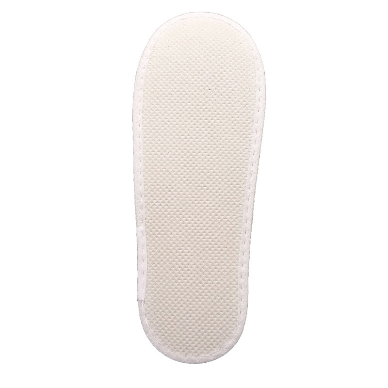 Hotel Disposable Slippers White Home Slippers Logo Customized Home Supplies