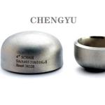 A403 Stainless Steel Pipe Fittings 4 Inch SCH40 Stainless Buttweld Caps 316L