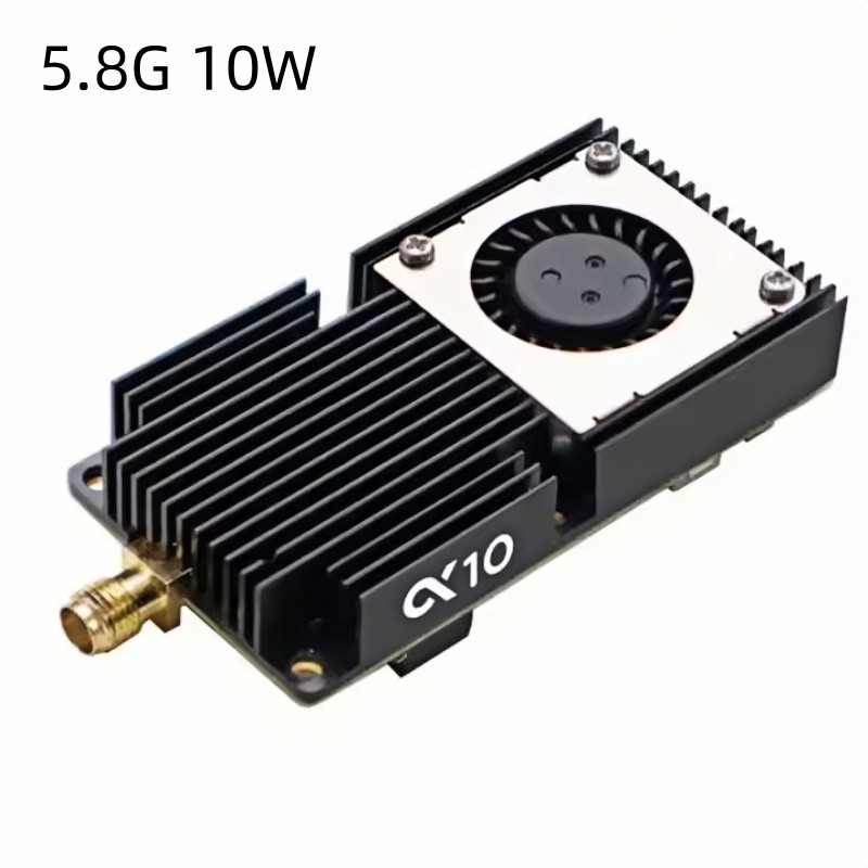 AKK Alpha 10 10W Drone VTX 4.9G 5.8GHz 80CH 10W FPV Video Transmitter