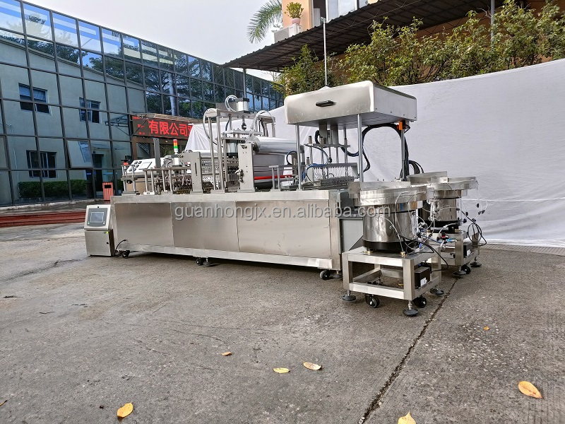 24 Heads Automatic Biological Reagent Test Tube Filling And Capping Sealing Machine